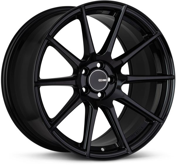 Enkei TS10 - 18x8 ET50 - Gloss Black - 5x114.3 - Alloy Wheels at ...